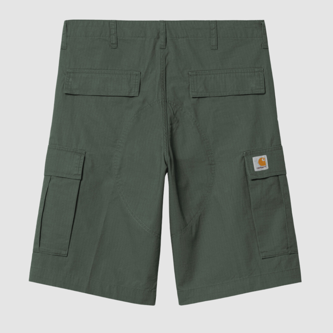 Regular Cargo Short Duck Green Rinsed