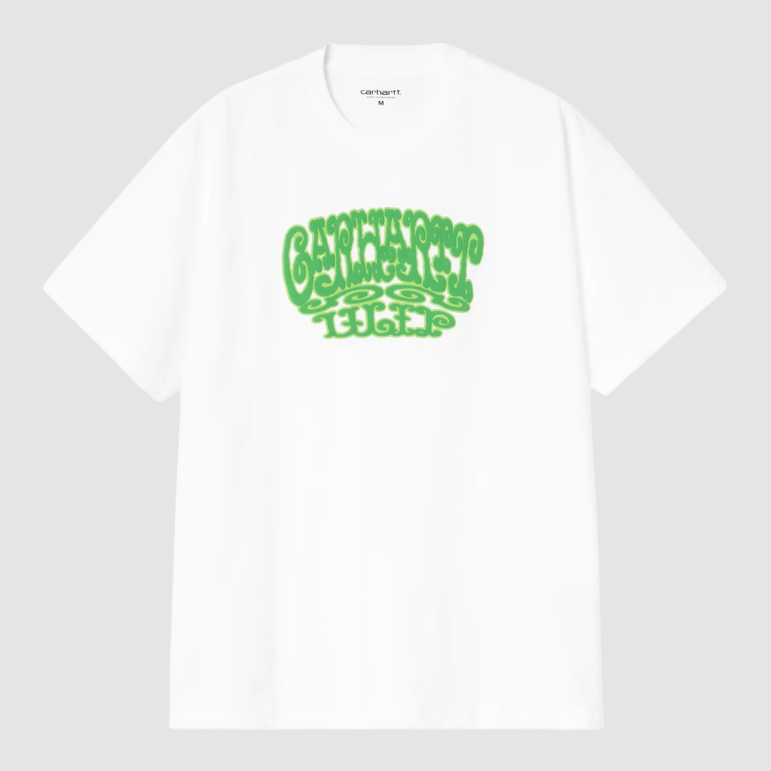 S/S Tipsy Type T-Shirt White
