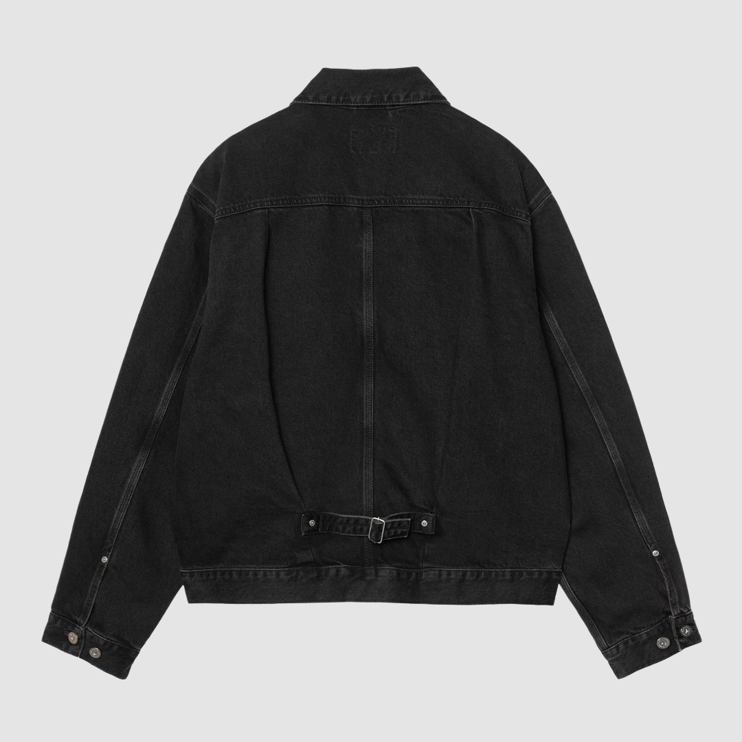 Belmar Jacket Black stone washed