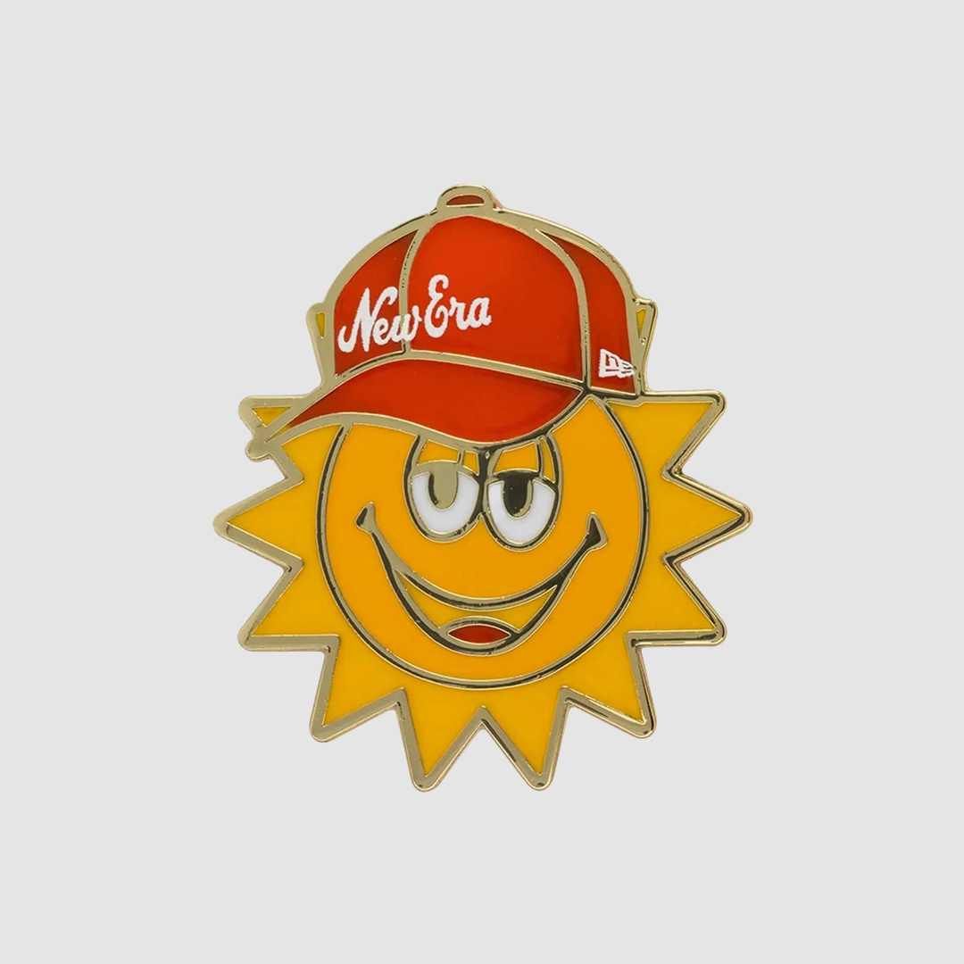 New Era Sun Pin Badge