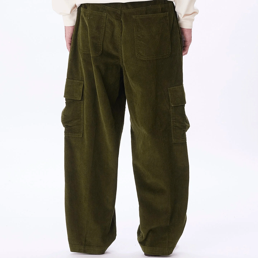 Bigwig Baggy Corduroy Cargo Pant Army