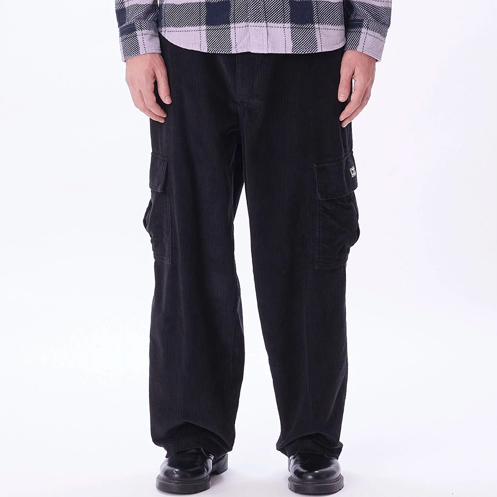 Bigwig Baggy Corduroy Cargo Pant Digital Black