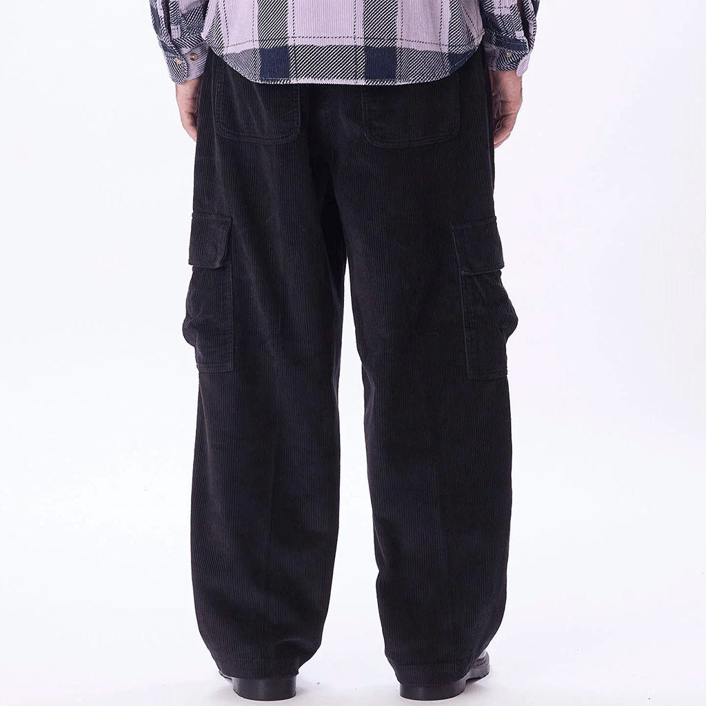 Bigwig Baggy Corduroy Cargo Pant Digital Black