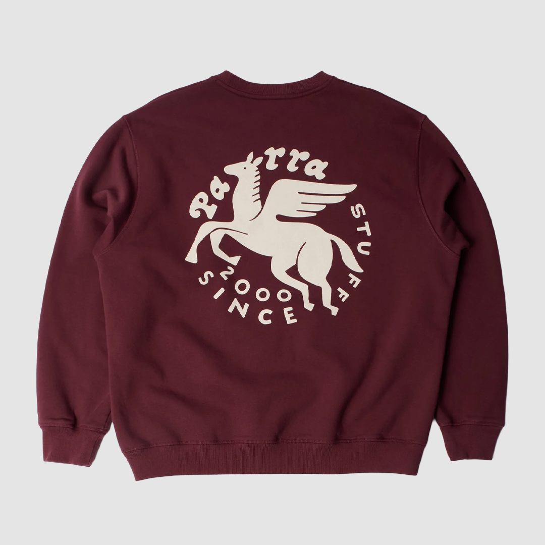 Gasoline Crew Dark Burgundy