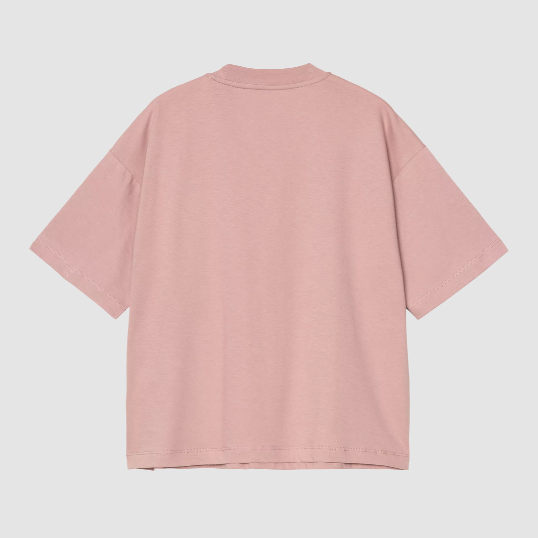 W' S/S Chester T-Shirt Glassy Pink