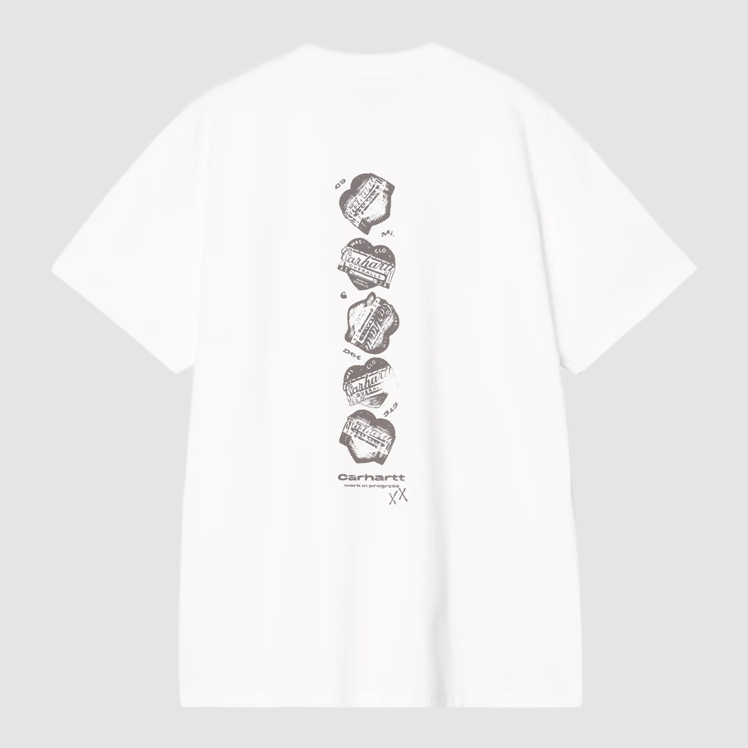 S/S Garble T-Shirt White