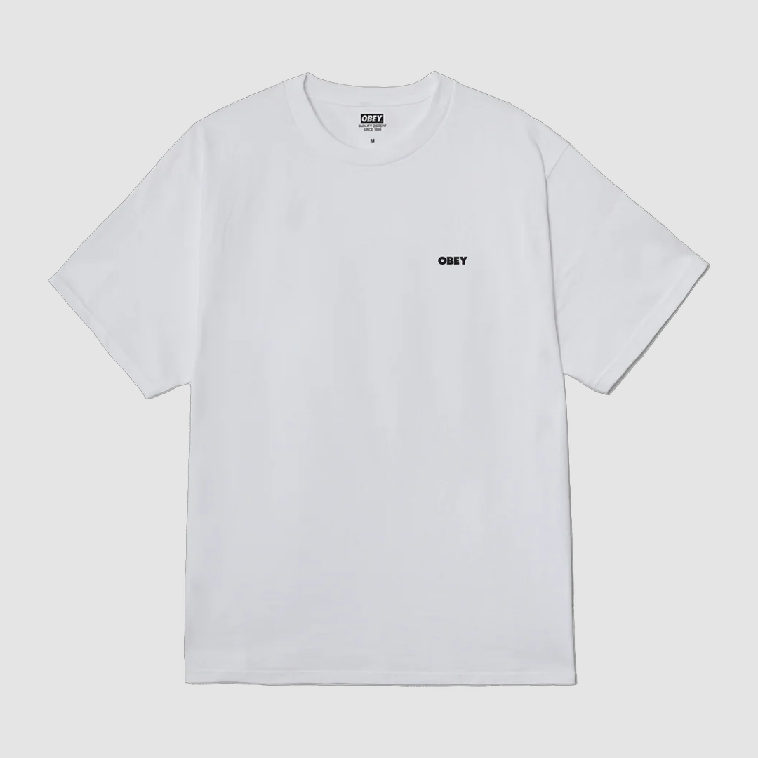 Obey in Bloom White T-Shirt