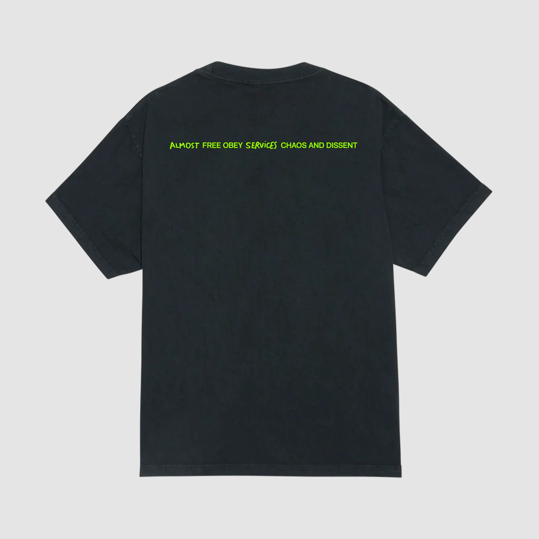 Peace And Noise T-Shirt Dusty Black