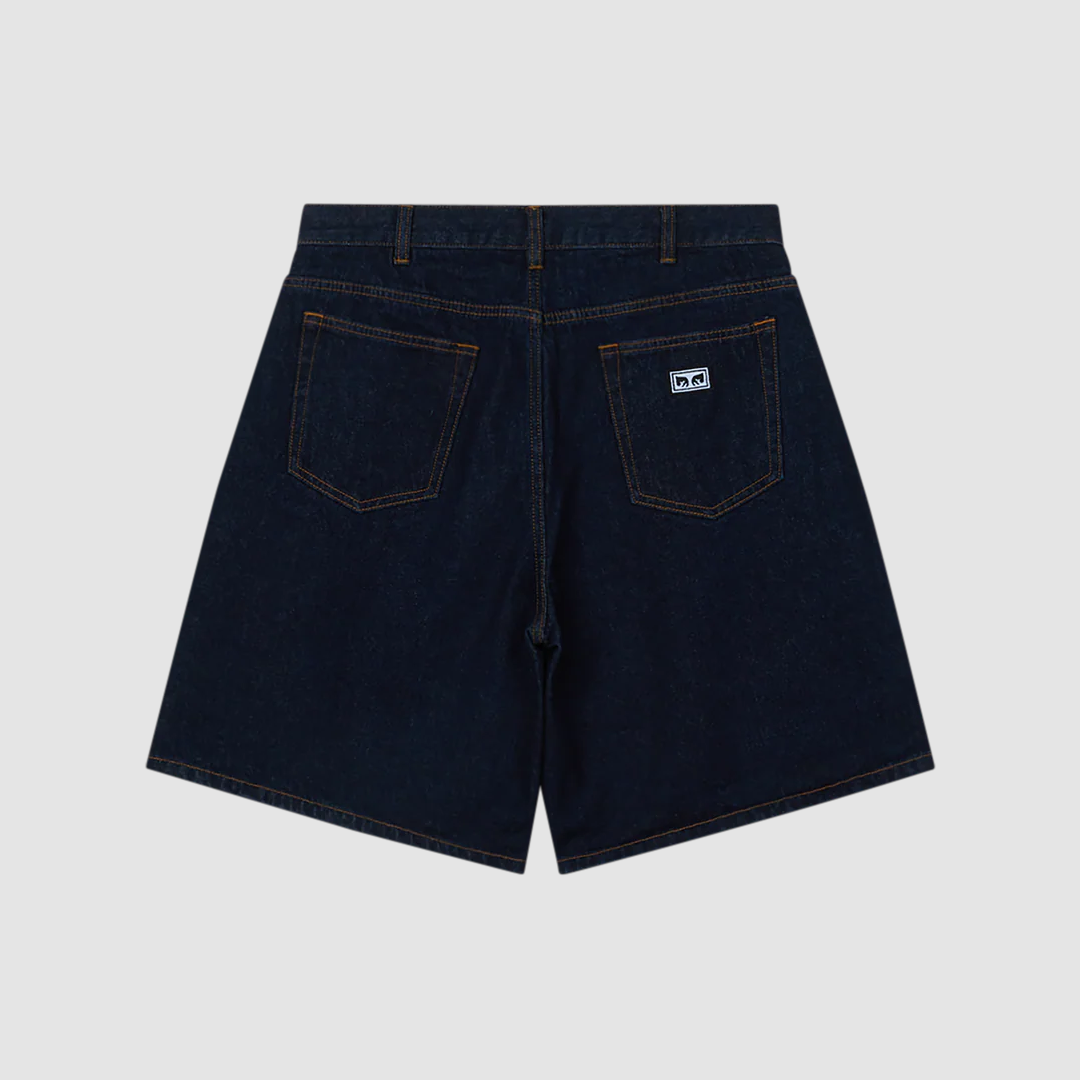 Bigwig Baggy Denim Short Rinse Indigo