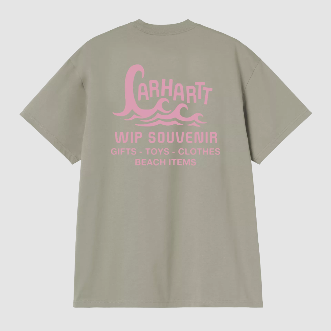 S/S Waves T-Shirt Shady Green