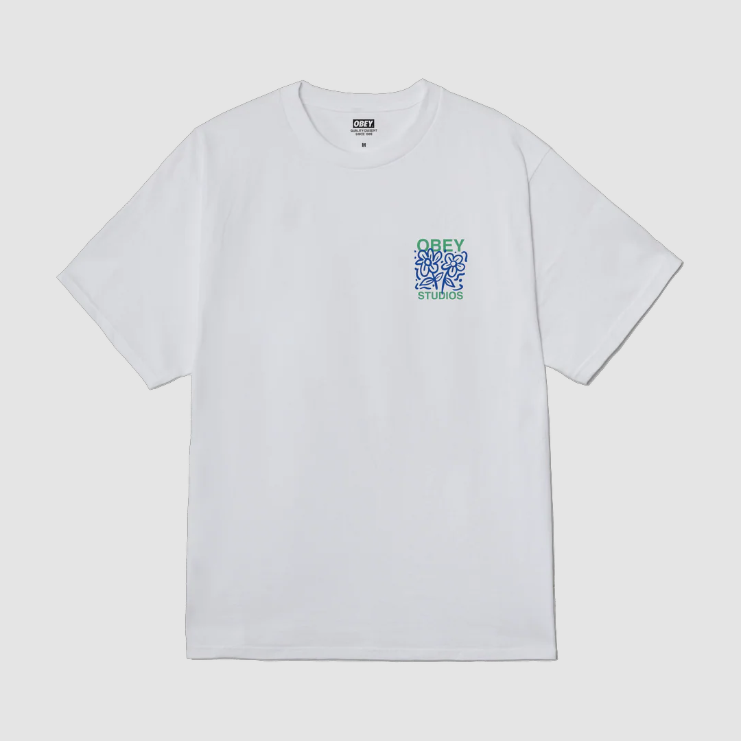 Obey Grown With Love T-Shirt White