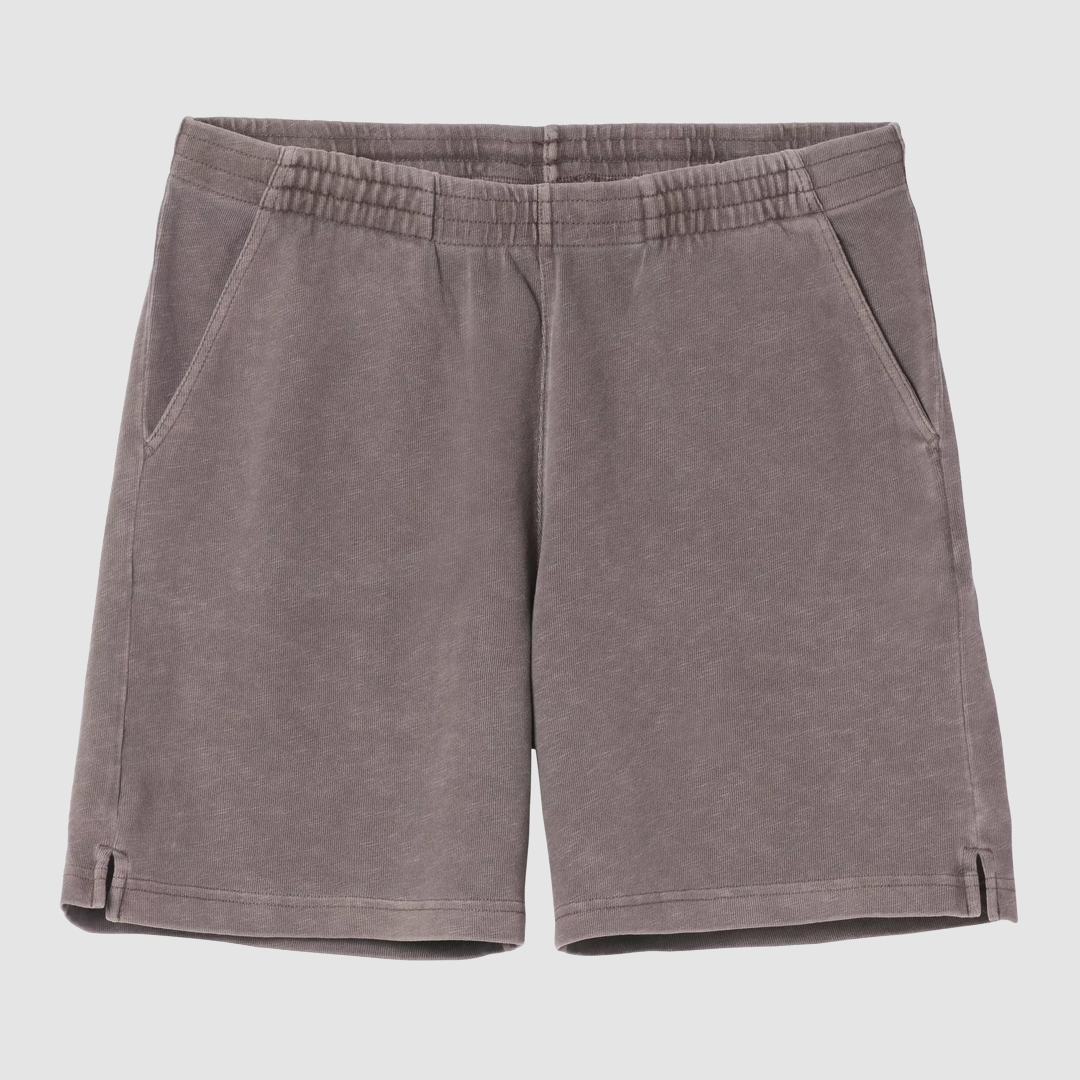 Harper Sweat Short Tobacco Garment Dyed