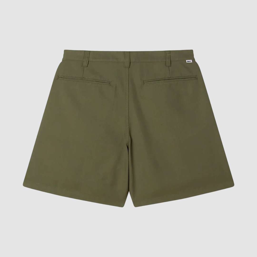 Dean Pleated Short Tea Leaf