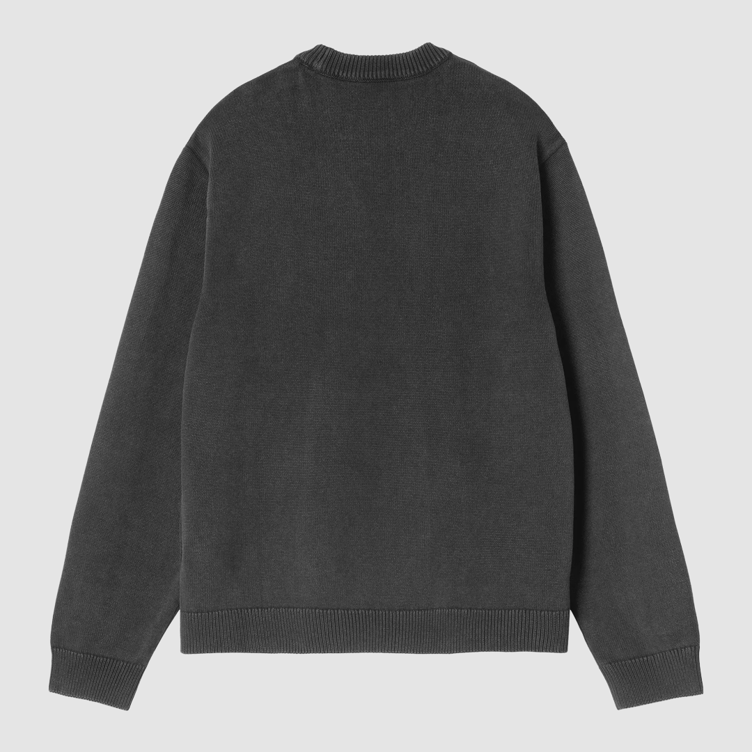 Kori Sweater Black Garment Dyed