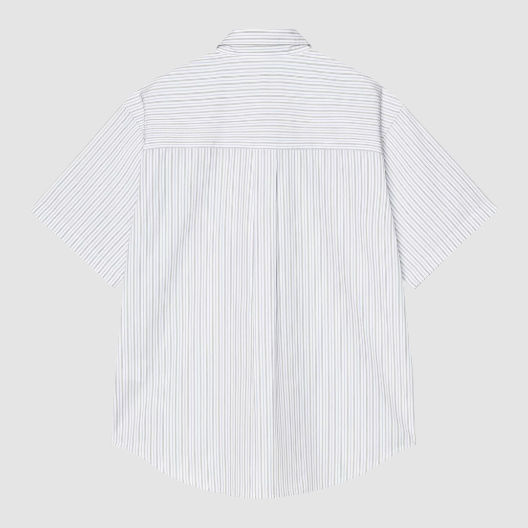 S/S Keene Shirt Stripe White