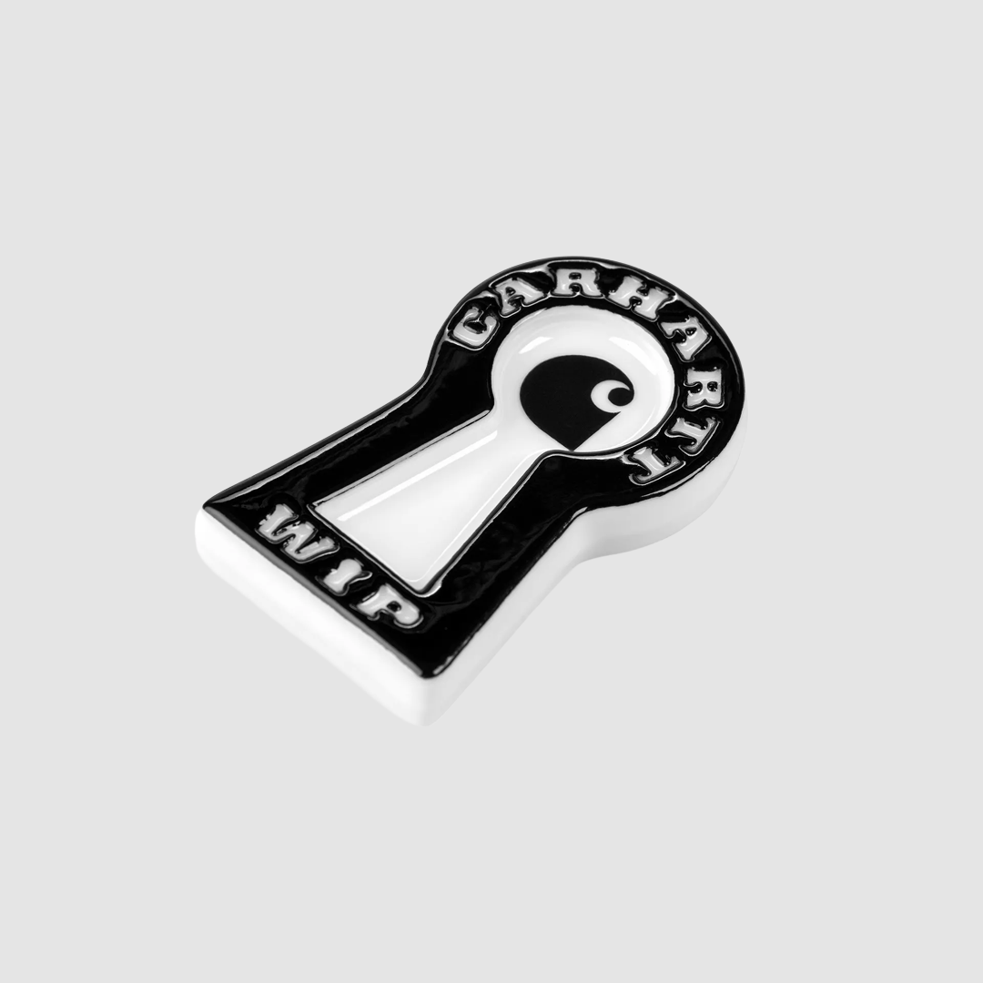 Locked Cone Incense Holder Ceramic Black / White
