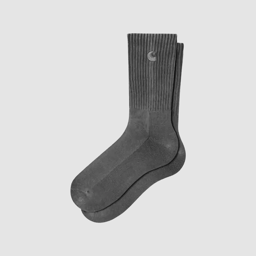 Hudson Socks Black Chalk Wash