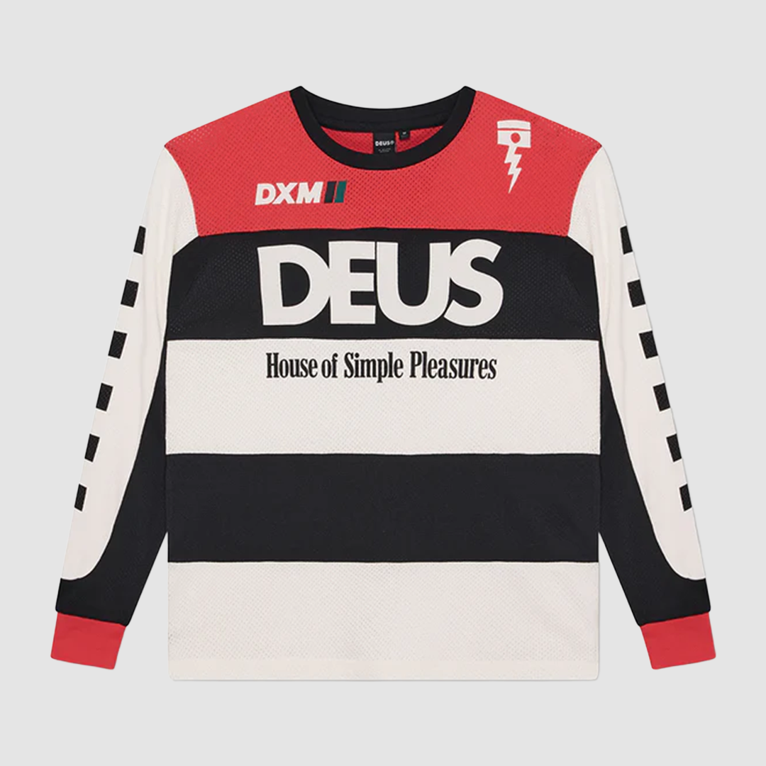 Vilander Moto Jersey Valiant Red Combo