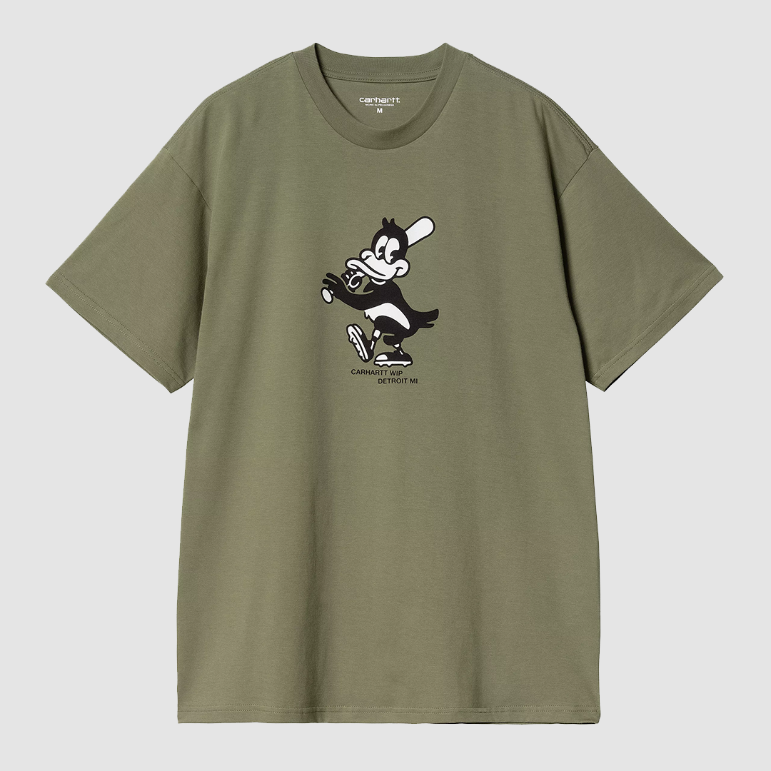 S/S Home Run T-Shirt Dollar Green