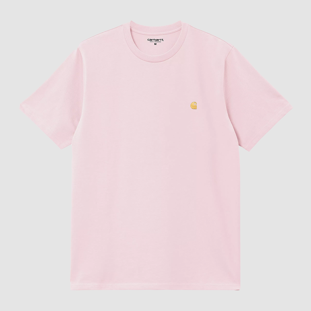 S/S Chase T-Shirt Air Pink / Gold