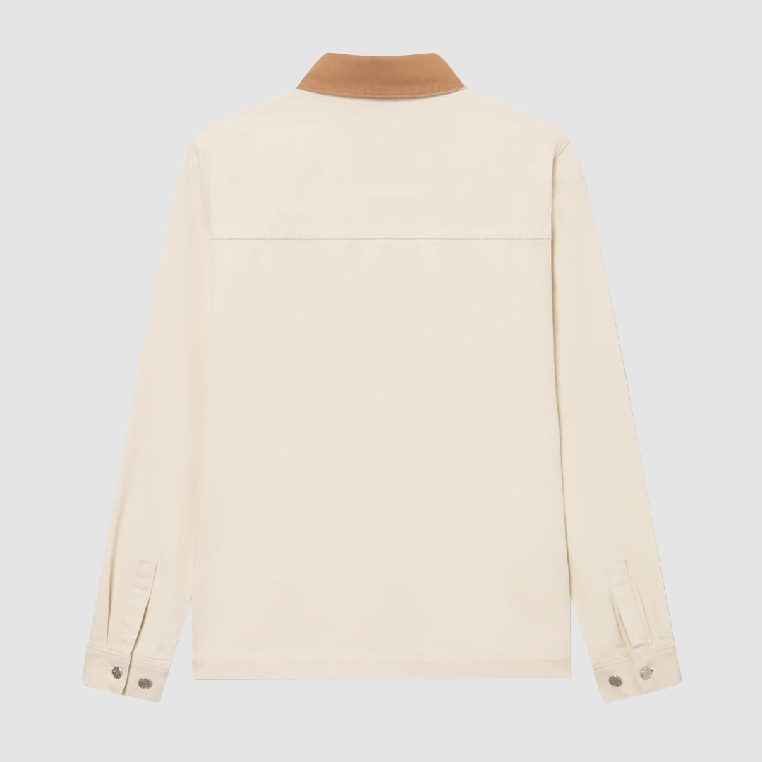 Layton Denim Overshirt 2.0 Ivory