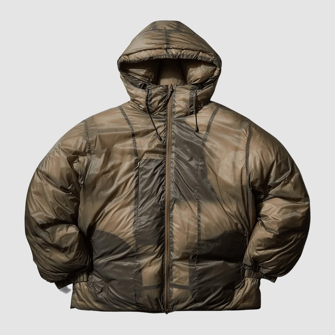 Smooth Down Jacket Taupe