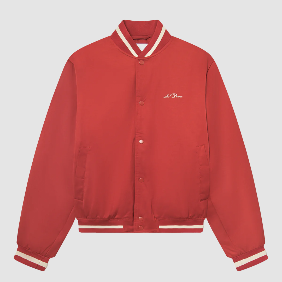 Les Deux Tech Varsity Jacket Bossa Nova