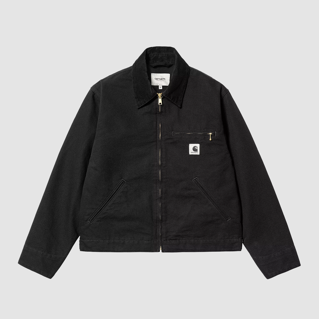 W' OG Detroit Jacket Black / Black Rinsed