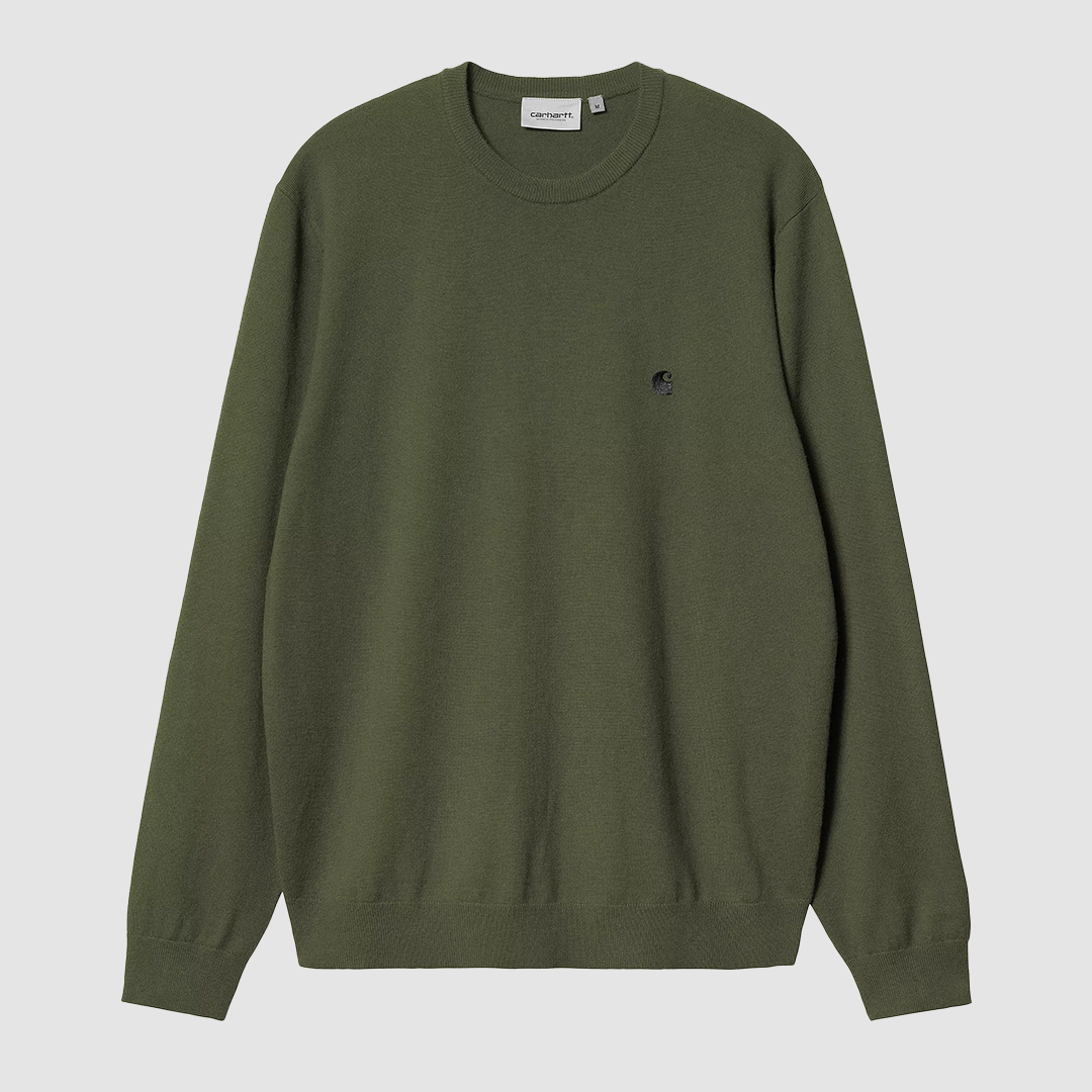 Madison Sweater Tarragon / Black