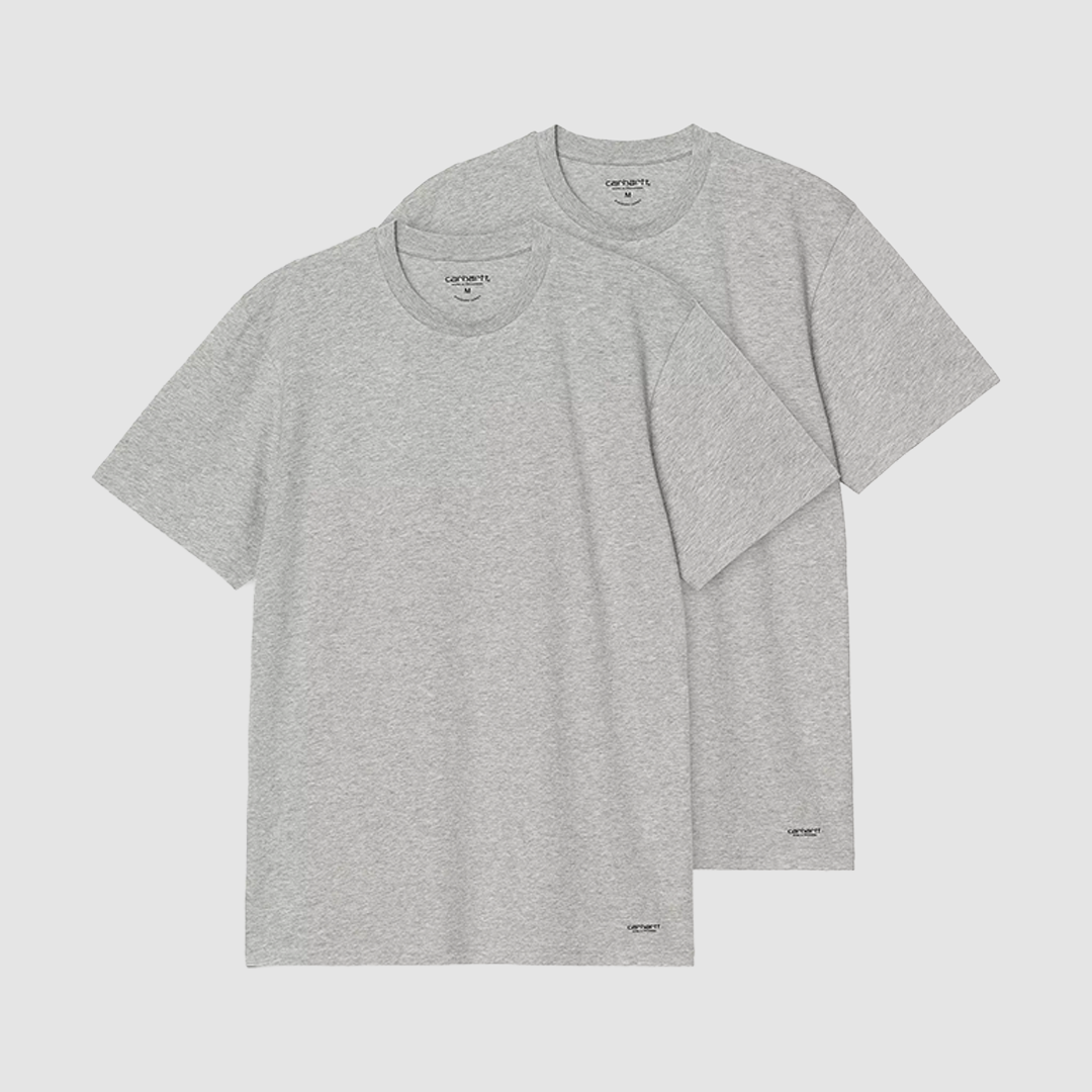 Standard Crew Neck T-Shirt Grey Heather / Grey Heather