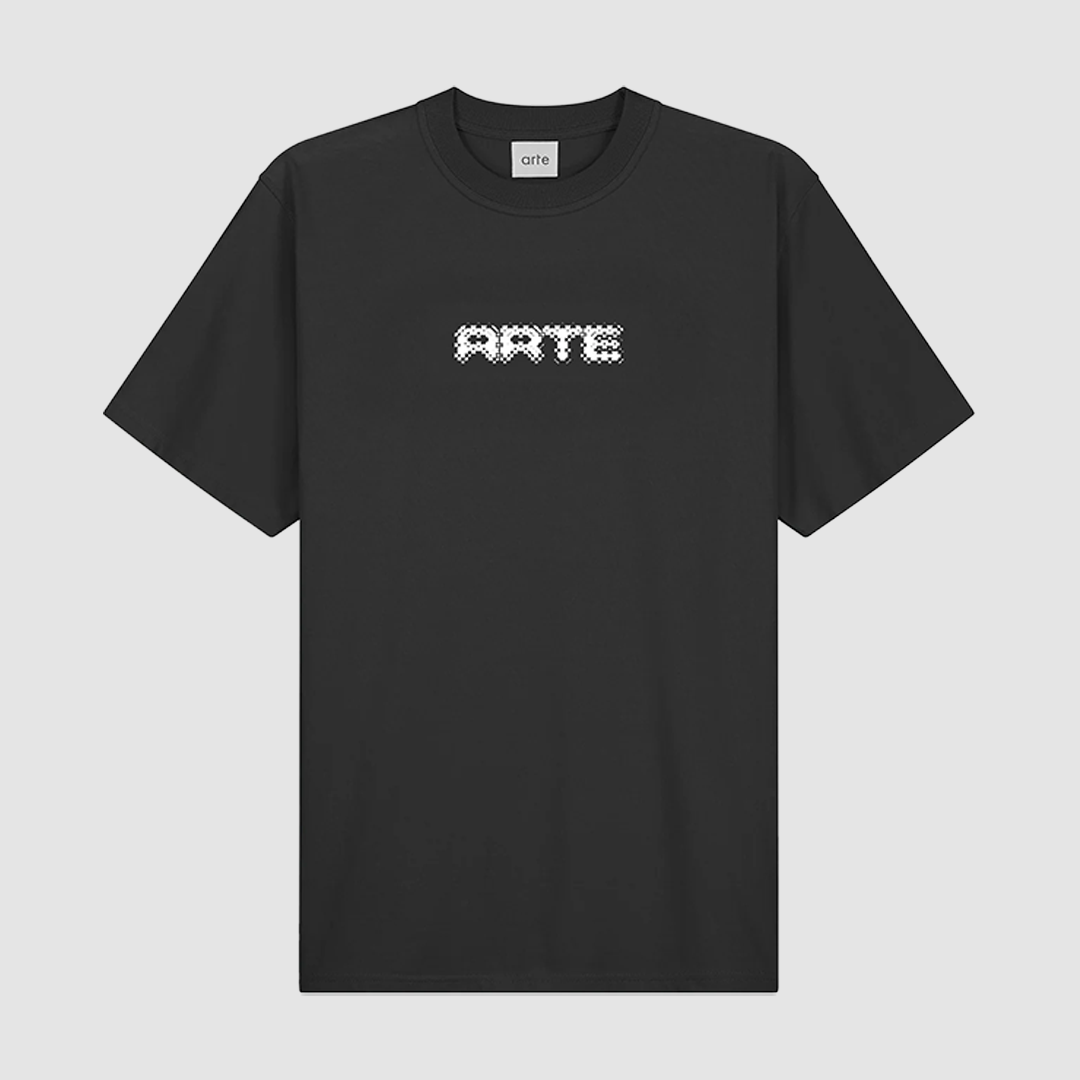 Arte Pixel T-Shirt Black