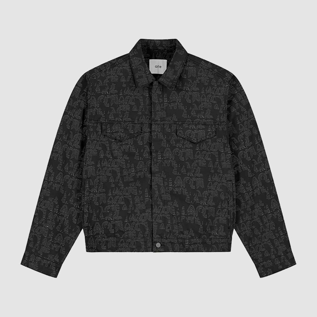 Allover Arte Jacket Black
