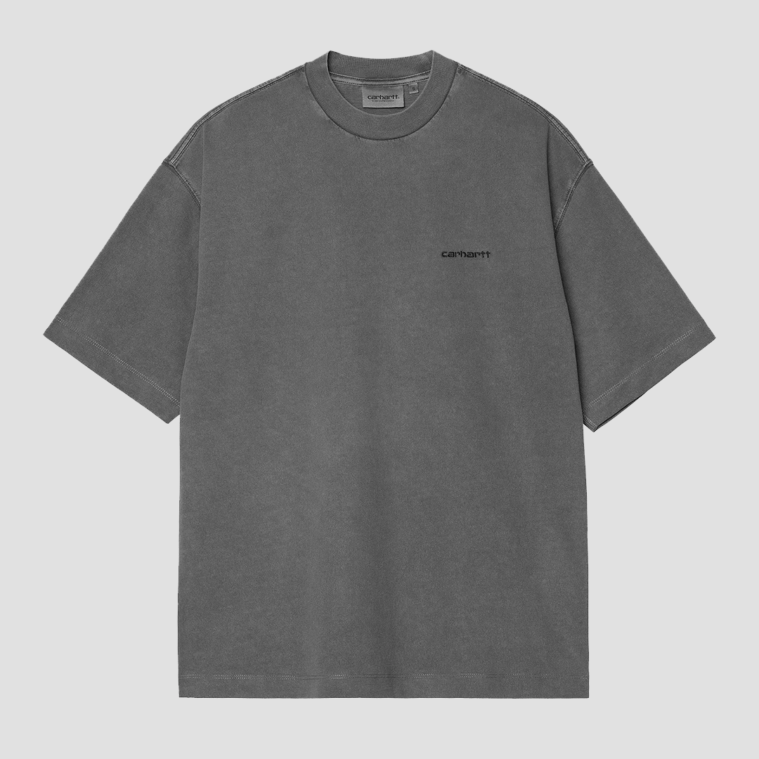 W' S/S Lumo T-Shirt Black Garment Dyed