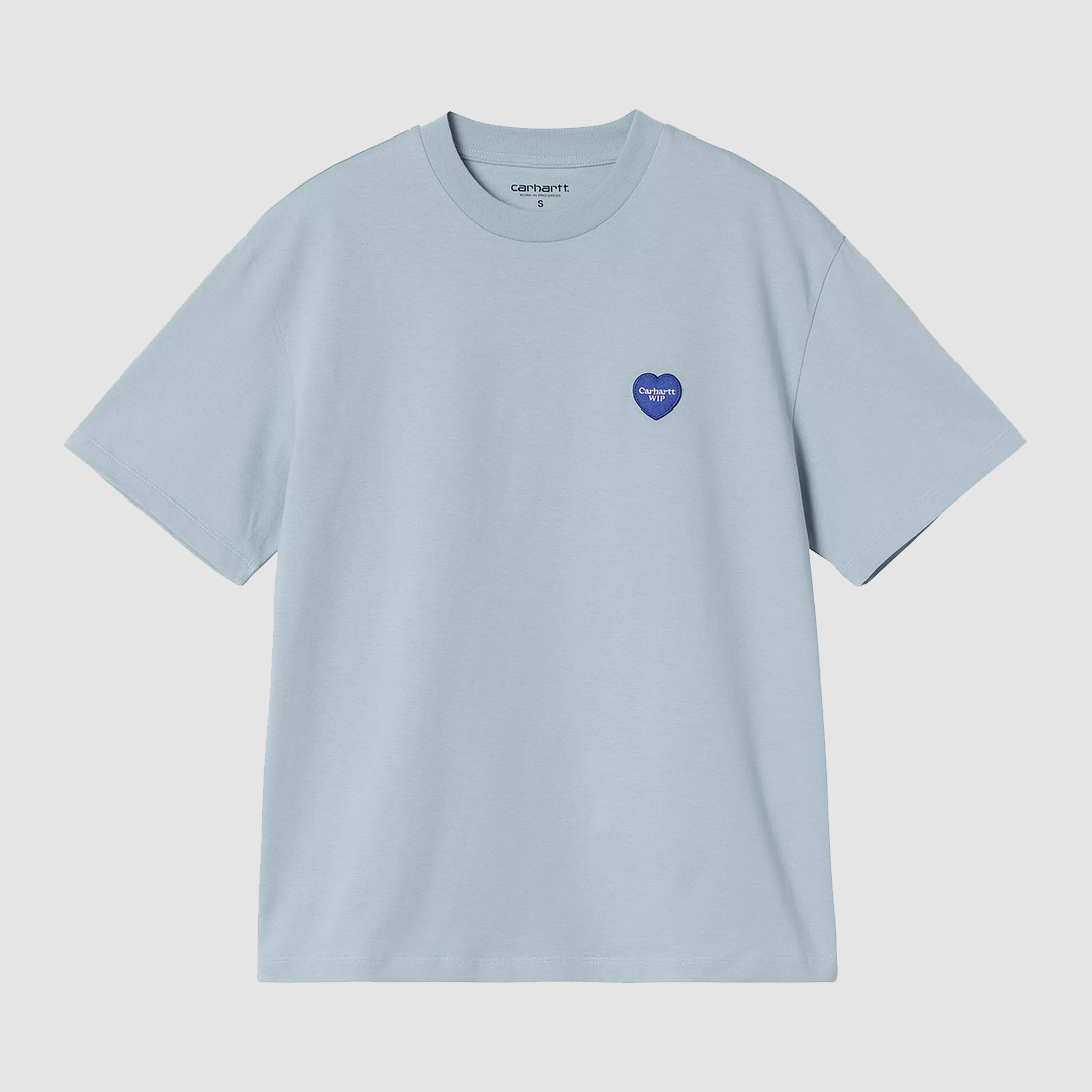 W' S/S Heart II Hartt T-Shirt Blue Fog