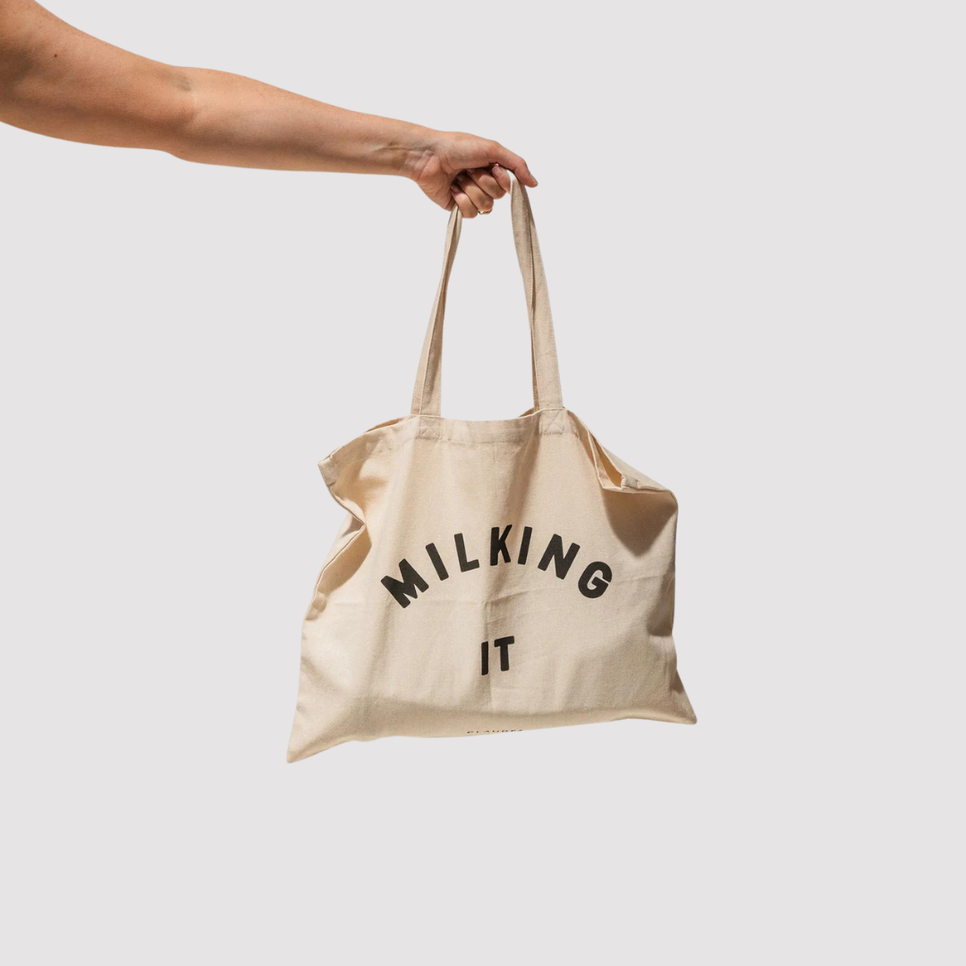 Milking It Tote Bag