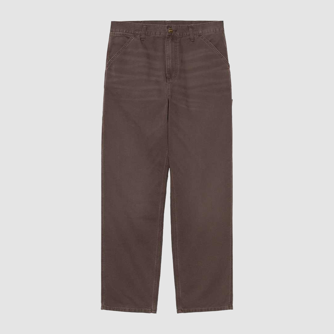 Single Knee Pant Tobacco Stone Canvas