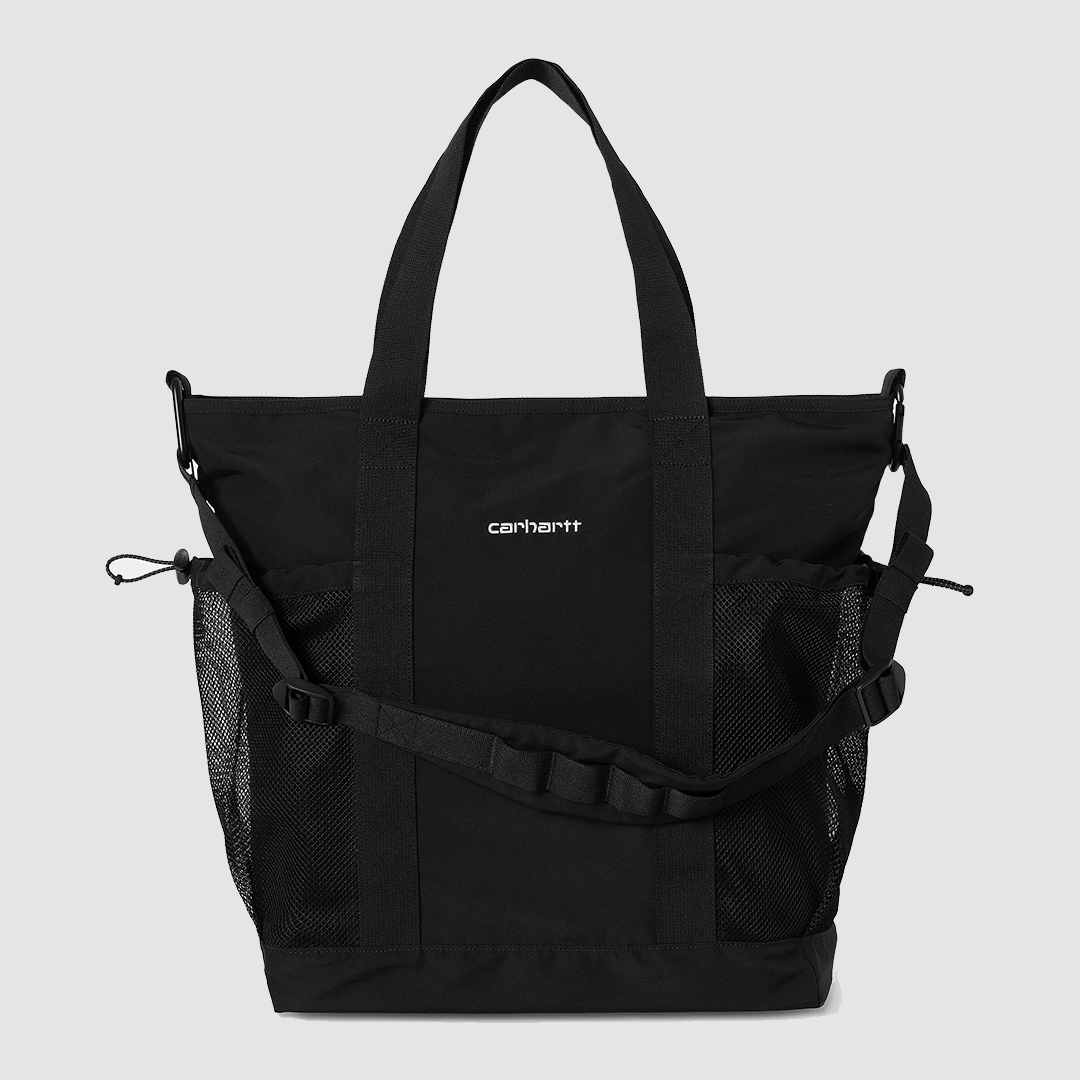 Irwin Tote Bag Black / Black / White