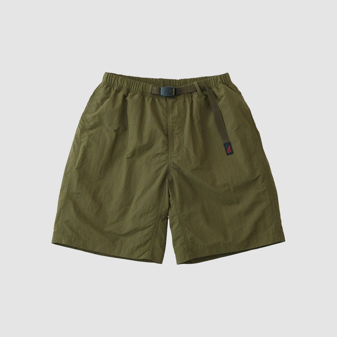Nylon Loose Short Deep Olive