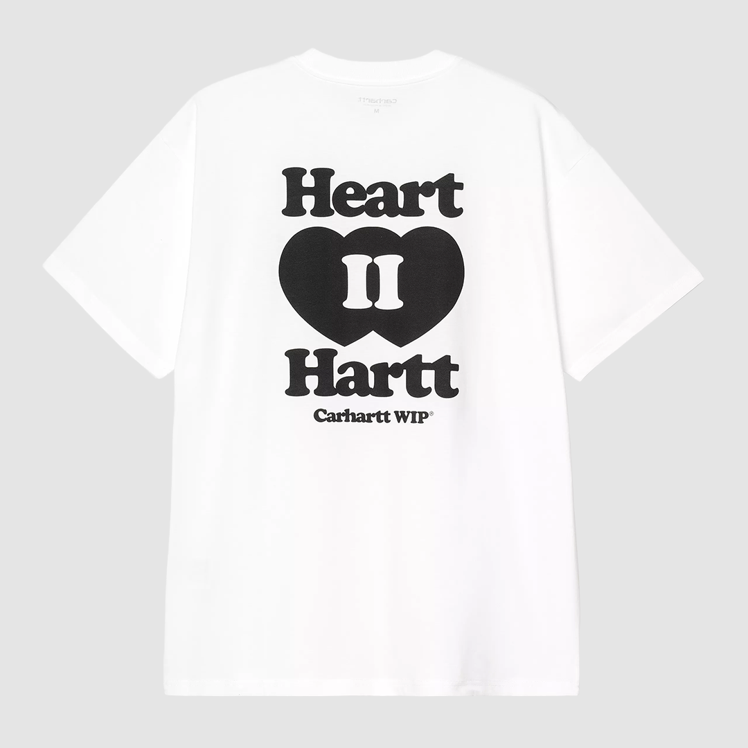 S/S Heart II Hartt T-Shirt White
