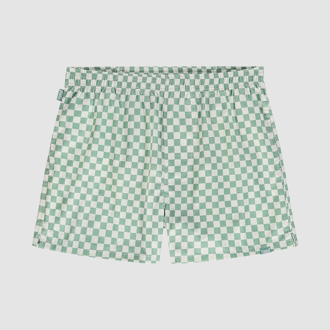 Pockies Green Checkered