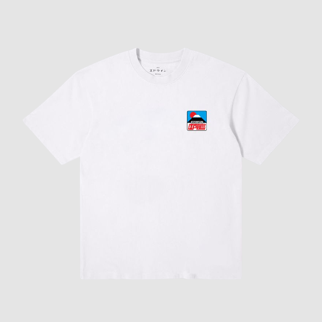 Sunset On Fuji San T-Shirt White