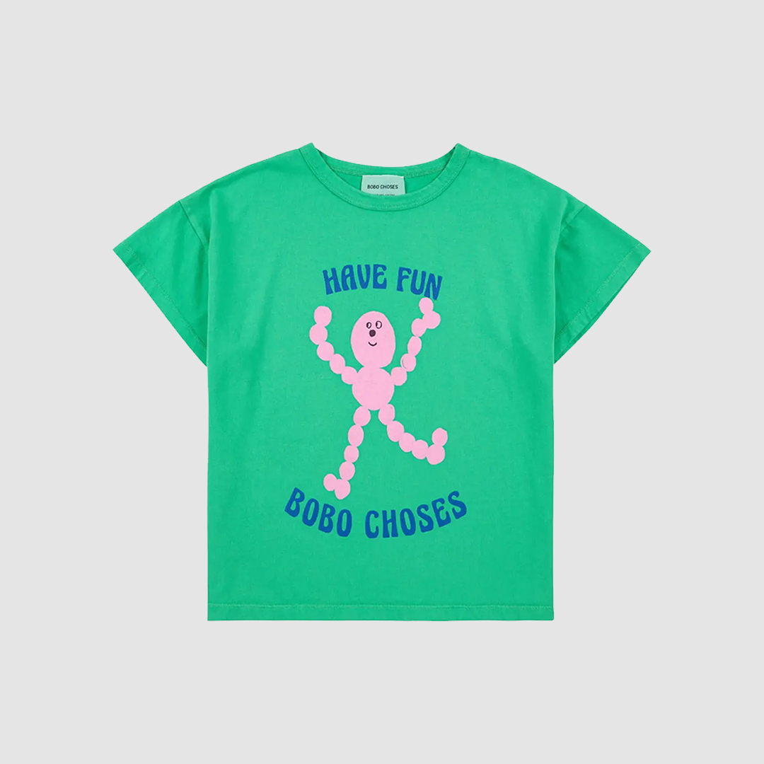 Mr Have Fun T-Shirt Green