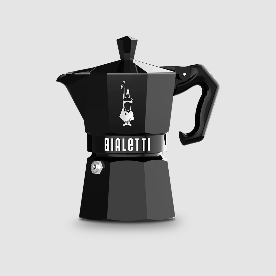 Moka Exclusive Black - 3 Cups