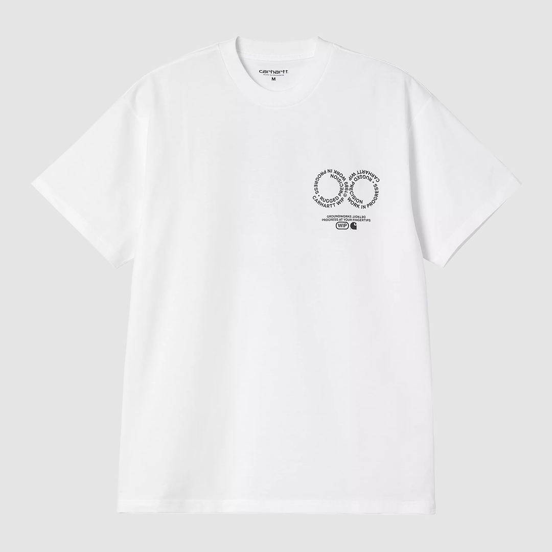 S/S Rotation T-Shirt White / Black