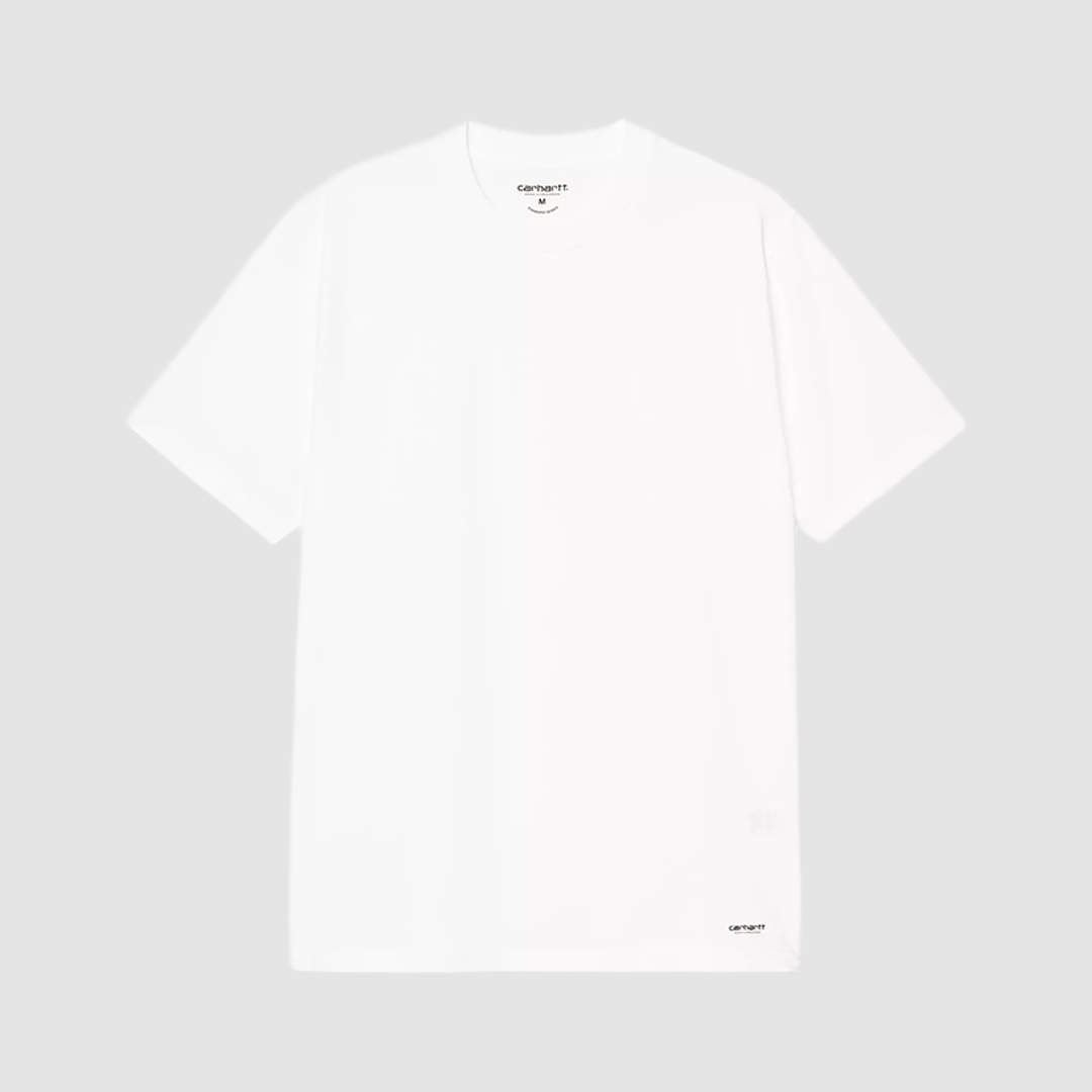 Standard Crew Neck T-Shirt White / White