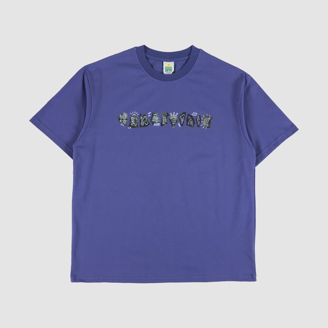 Hikerdelic Petroglyph SS T-Shirt Purple Haze