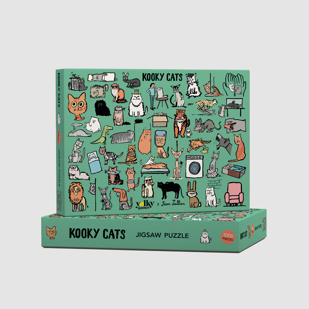 Kooky Cats Jigsaw - Puzzle 1000 pièces