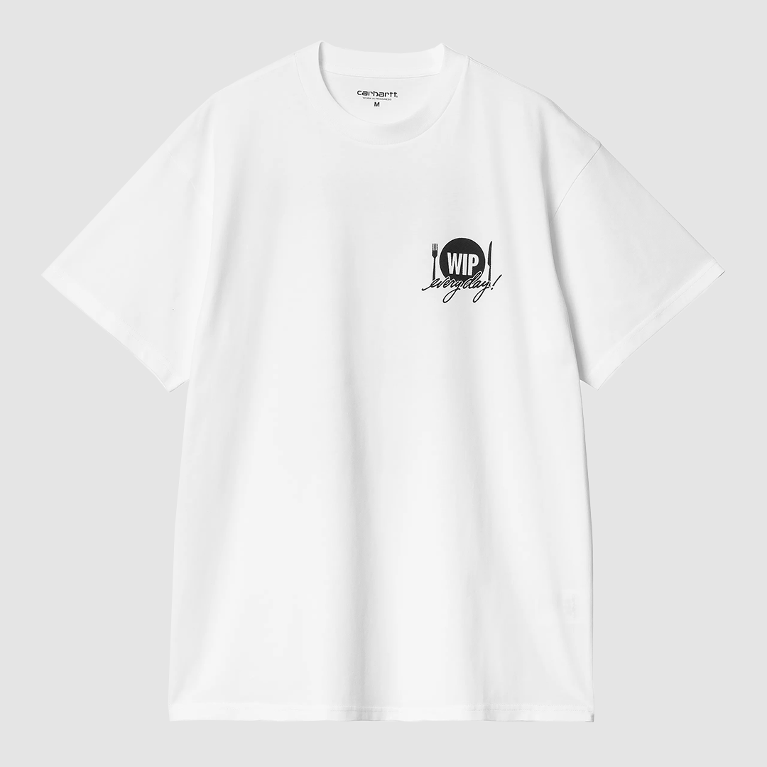 S/S Catalogue T-Shirt White / Black