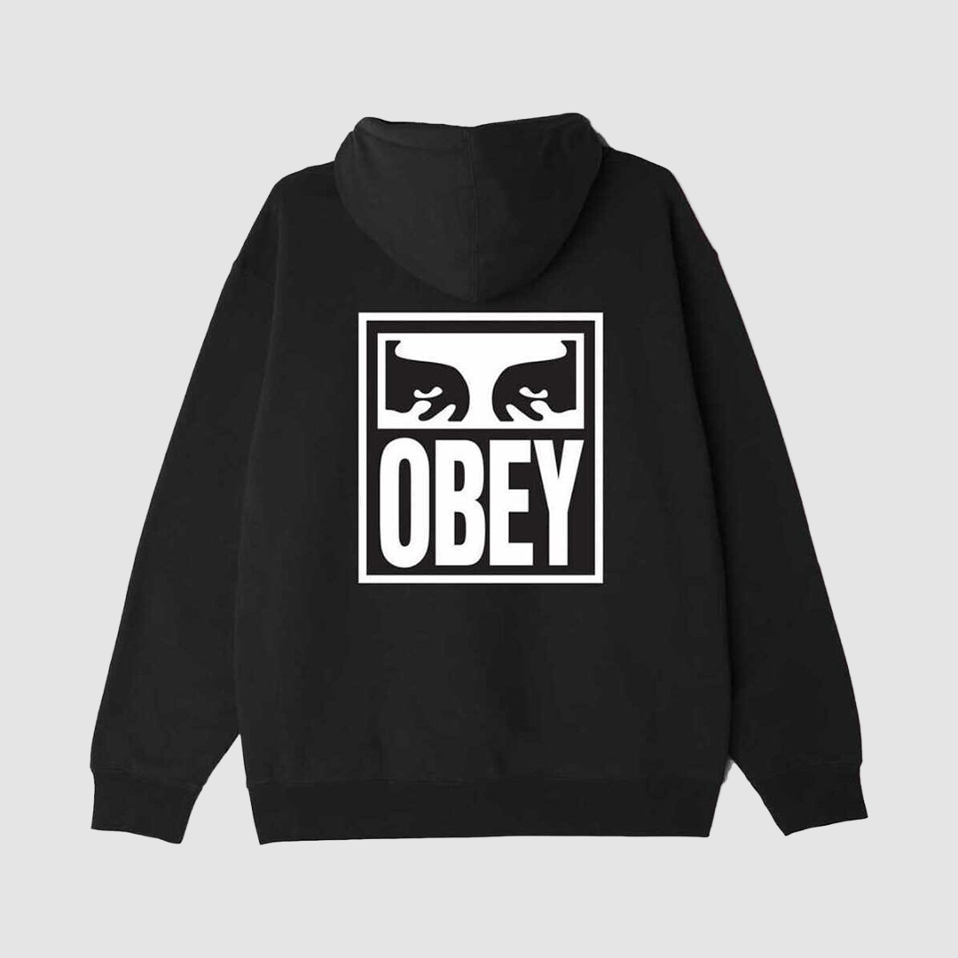 Obey Eyes Icon Hoodie Black