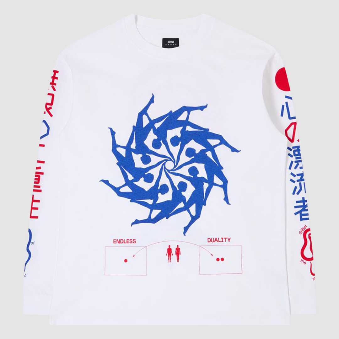 Mind Drifter T-Shirt LS White